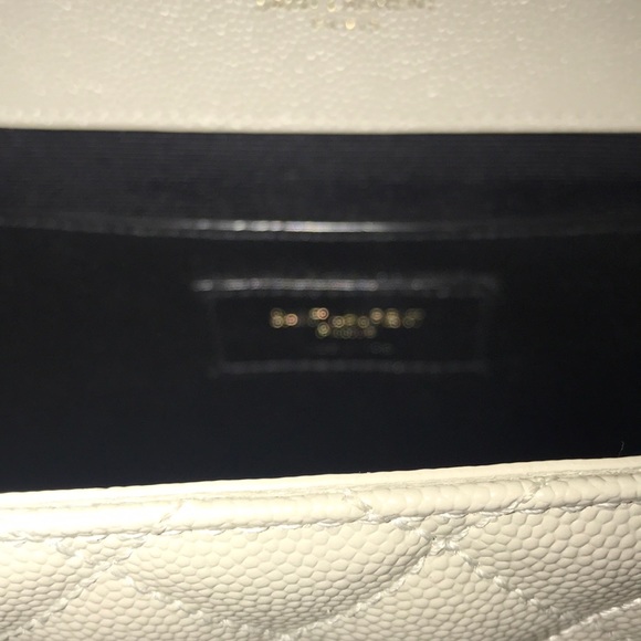 YSL medium envelope Blanc Vintage - Picture 5 of 7